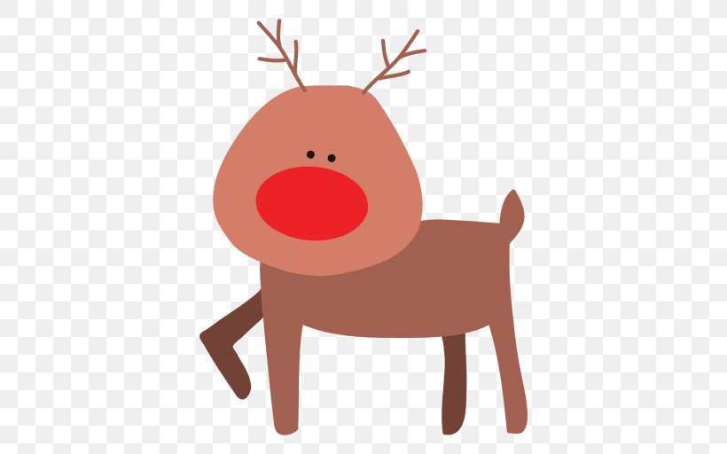 Reindeer Christmas Clip Art, PNG, 512x512px, Reindeer, Cartoon, Christmas, Deer, Dog Like Mammal Download Free