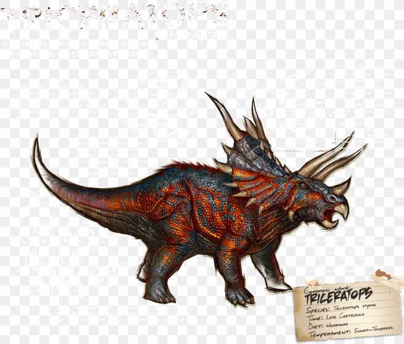 Triceratops ARK: Survival Evolved Styracosaurus Torosaurus Stegosaurus, PNG, 1000x852px, Triceratops, Animal, Ark Survival Evolved, Dinosaur, Dragon Download Free