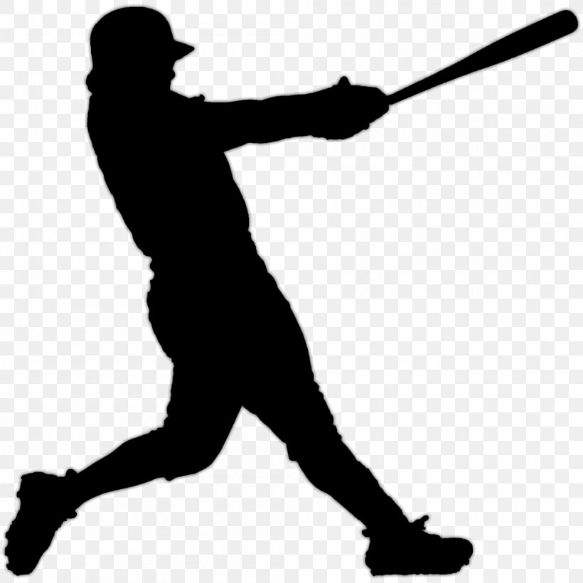 Baseball Bats Clip Art Line Silhouette, PNG, 1000x1000px, Baseball Bats, Baseball, Baseball Bat, Baseball Equipment, Baseball Player Download Free