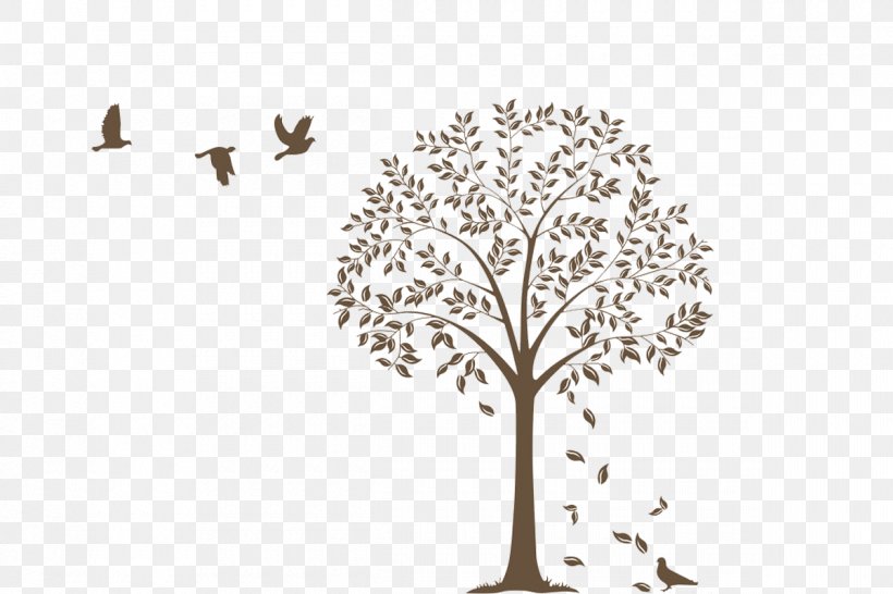 Paper Wall Decal Tree Sticker, PNG, 1200x800px, Paper, Branch, Decal, Decorative Arts, Flora Download Free