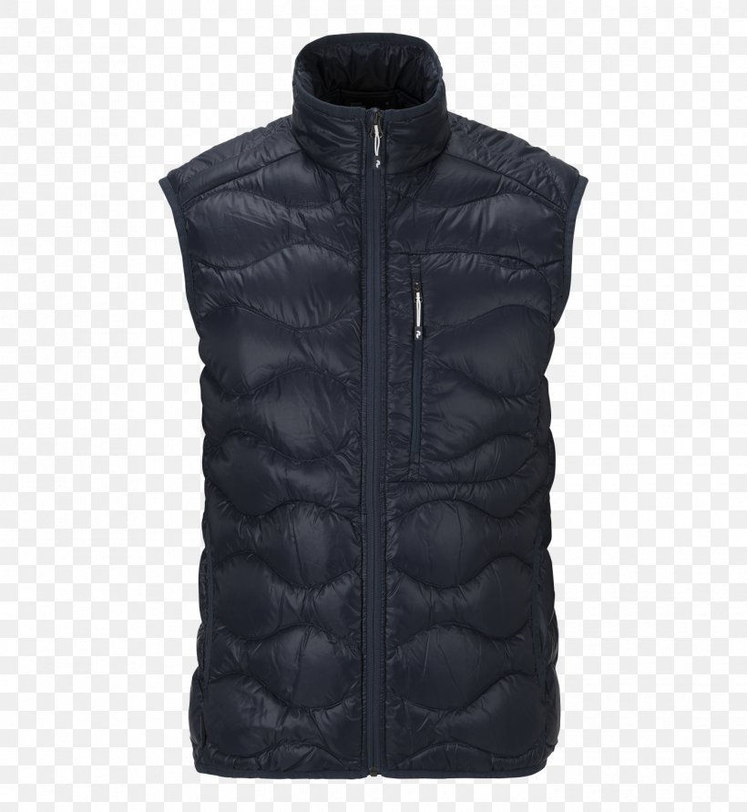 Gilets Jacket Clothing Under Armour Waistcoat, PNG, 1400x1522px, Gilets, Black, Clothing, Footwear, Hood Download Free