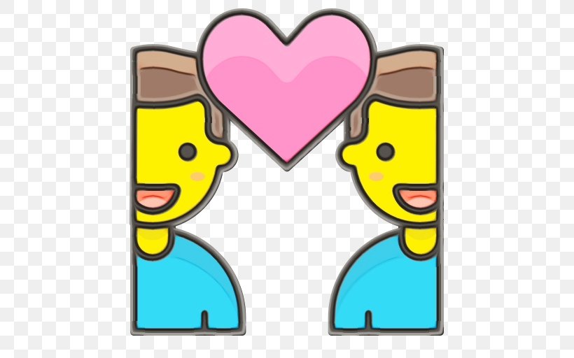 Heart Emoji Background, PNG, 512x512px, Heart, Cartoon, Emoji, Silhouette, Yellow Download Free