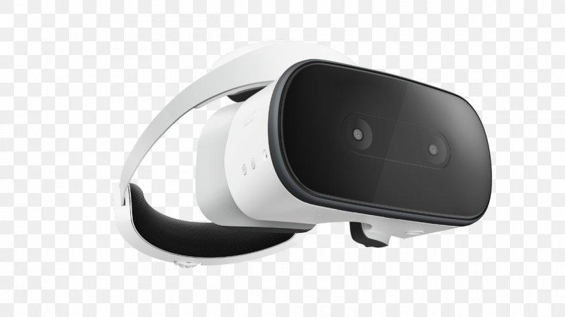Virtual Reality Headset Head-mounted Display Google Daydream View Lenovo, PNG, 1200x674px, Virtual Reality Headset, Android, Computer Hardware, Computer Monitors, Google Daydream Download Free