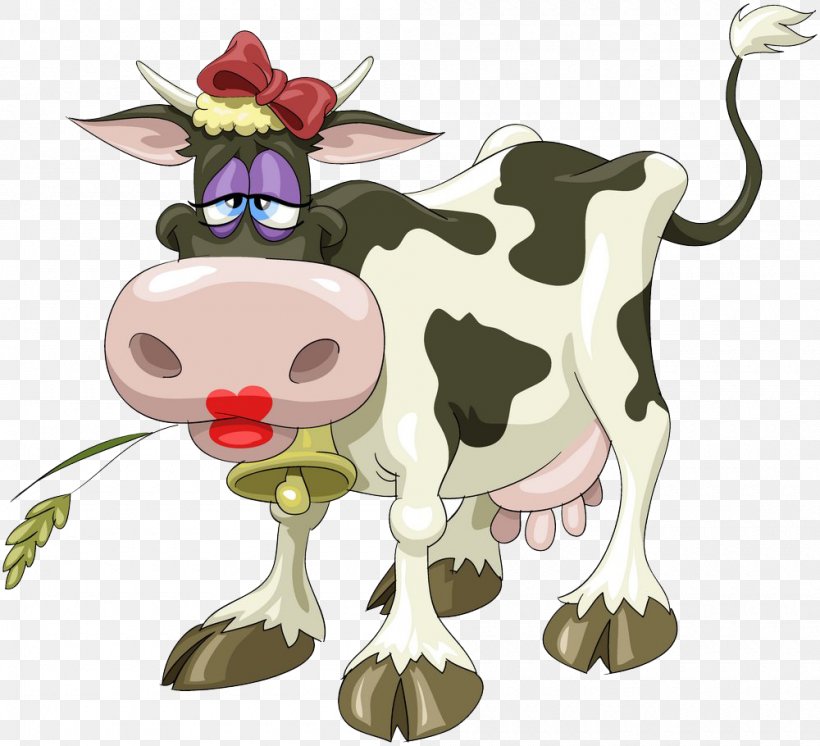 Dairy Cattle Clip Art, PNG, 1000x910px, Cattle, Art, Carnivoran, Cartoon, Cattle Like Mammal Download Free