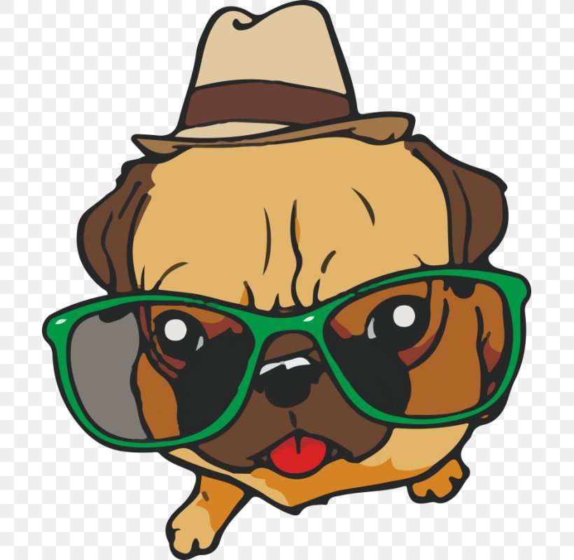 Pug Puppy Dog Breed T-shirt Clip Art, PNG, 800x800px, Pug, Artwork, Bark, Breed, Carnivoran Download Free