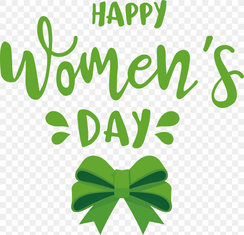 Happy Women’s Day Womens Day, PNG, 3000x2895px, Womens Day, Biology, Geometry, Green, Leaf Download Free