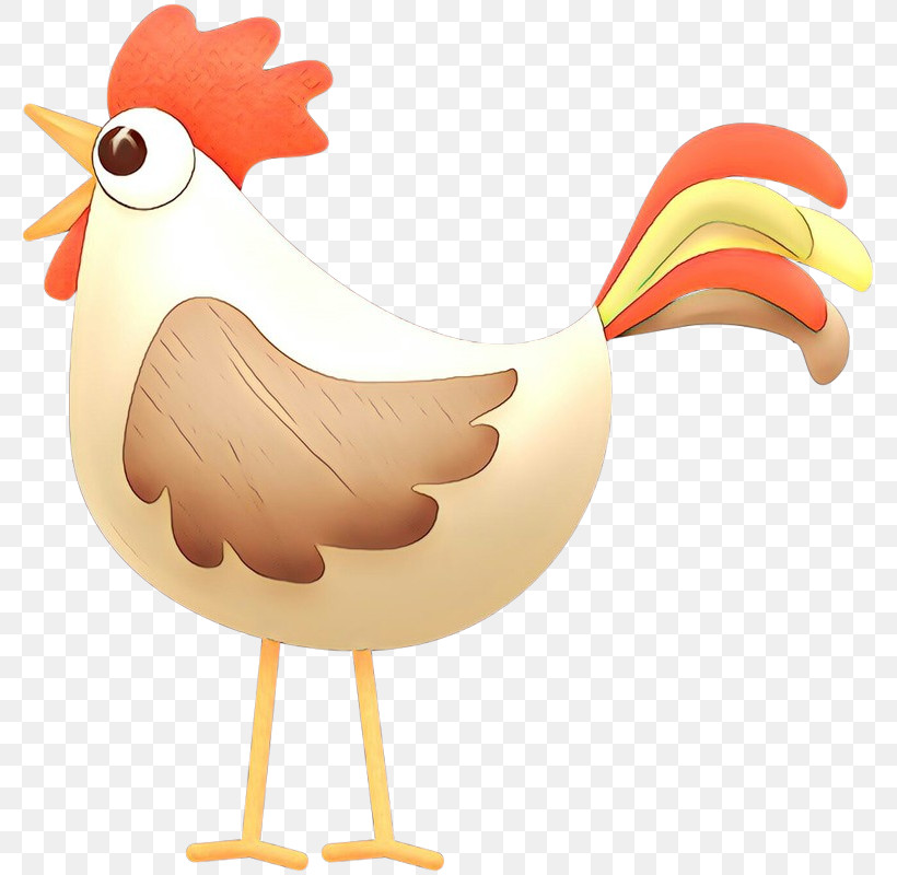 Chicken Rooster Bird Beak Cartoon, PNG, 785x800px, Chicken, Beak, Bird, Cartoon, Livestock Download Free
