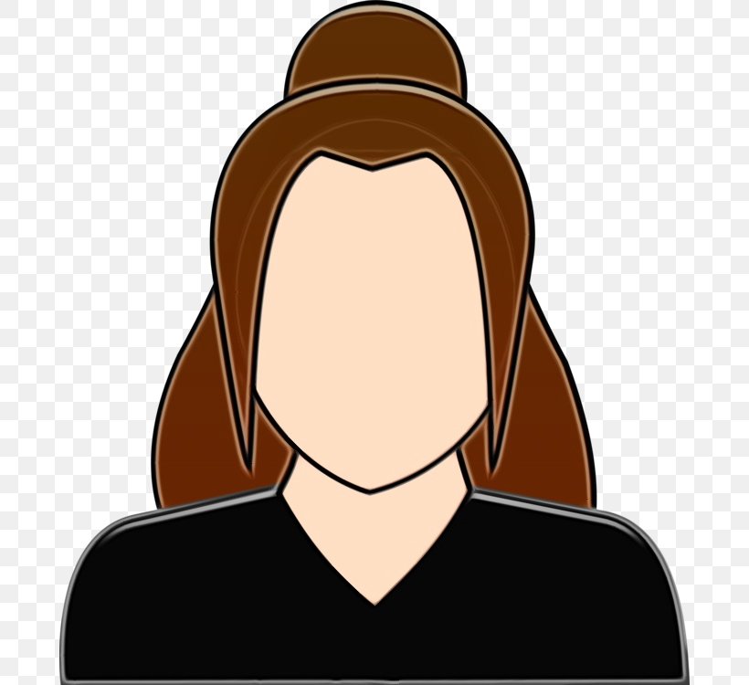 Transparency User Profile Avatar Computer, PNG, 690x750px, Watercolor, Avatar, Brown, Cartoon, Computer Download Free