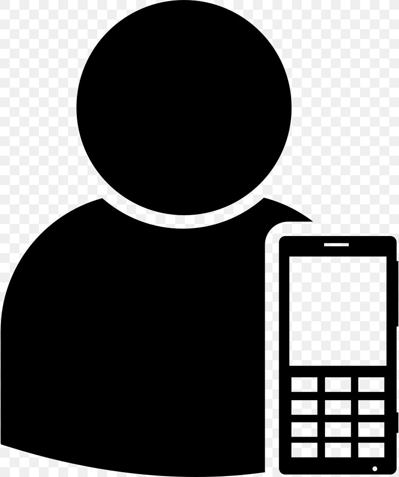 Mobile Phones User Smartphone Telephone, PNG, 818x980px, Mobile Phones, Black, Black And White, Communication, Handheld Devices Download Free