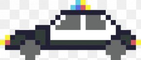 Car - Police Car Pixel Art PNG