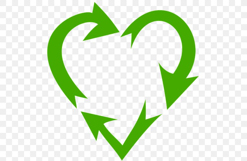 Recycling Symbol Heart Sticker, PNG, 610x533px, Recycling Symbol, Area, Freecycle Network, Grass, Green Download Free