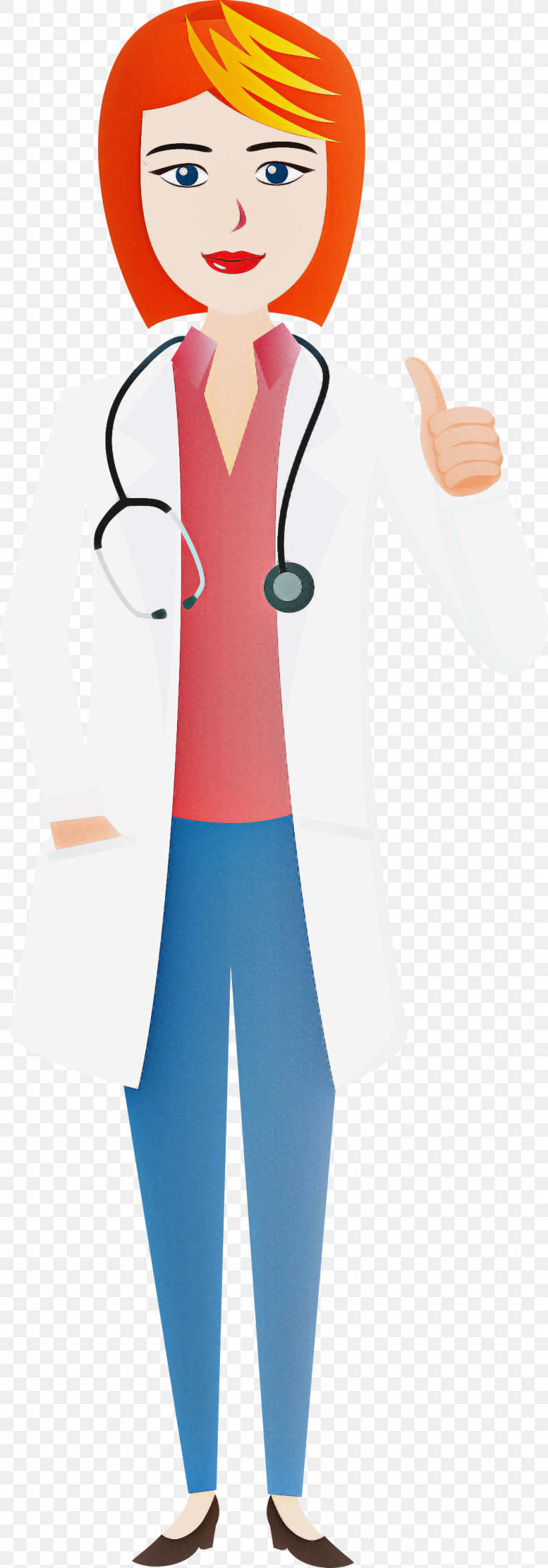 Stethoscope, PNG, 1049x3000px, Doctor Cartoon, Behavior, Character, Headgear, Human Download Free
