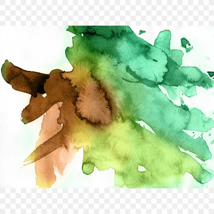 Watercolor Painting Paper Pastel Work Of Art, PNG, 1000x1000px, Watercolor Painting, Art, Blue, Canvas, Green Download Free