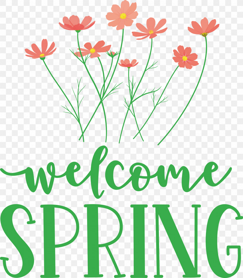 Welcome Spring Spring, PNG, 2616x3000px, Welcome Spring, Cut Flowers, Floral Design, Flower, Happiness Download Free