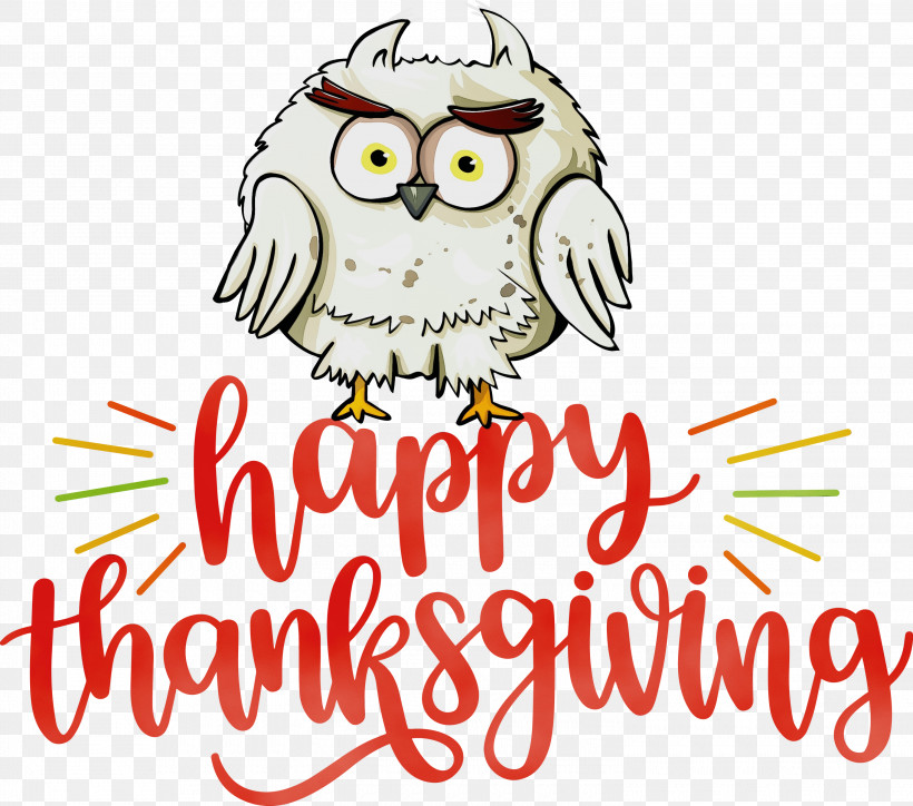 Logo Birds Beak Owl M Bird Of Prey, PNG, 3000x2650px, Happy Thanksgiving, Beak, Bird Of Prey, Birds, Happiness Download Free