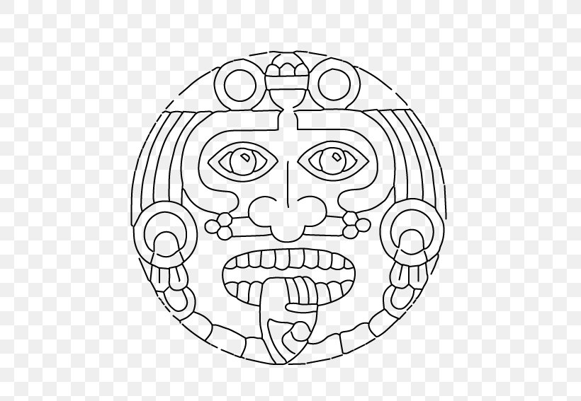 Maya Civilization Aztec Calendar Stone Mesoamerican Pyramids Inca Empire Coloring Book, PNG, 567x567px, Watercolor, Cartoon, Flower, Frame, Heart Download Free