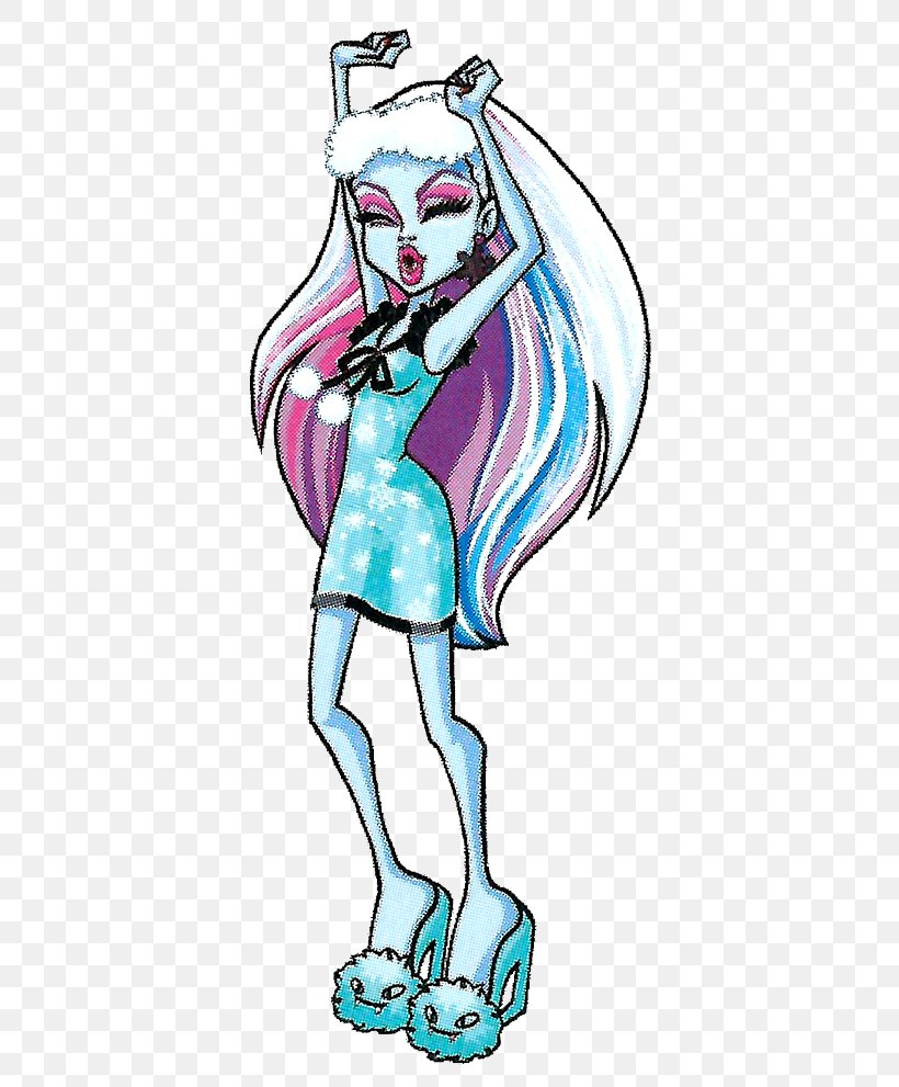 Monster High Lagoona Blue Cleo DeNile Frankie Stein Clawdeen Wolf, PNG, 400x991px, Watercolor, Cartoon, Flower, Frame, Heart Download Free