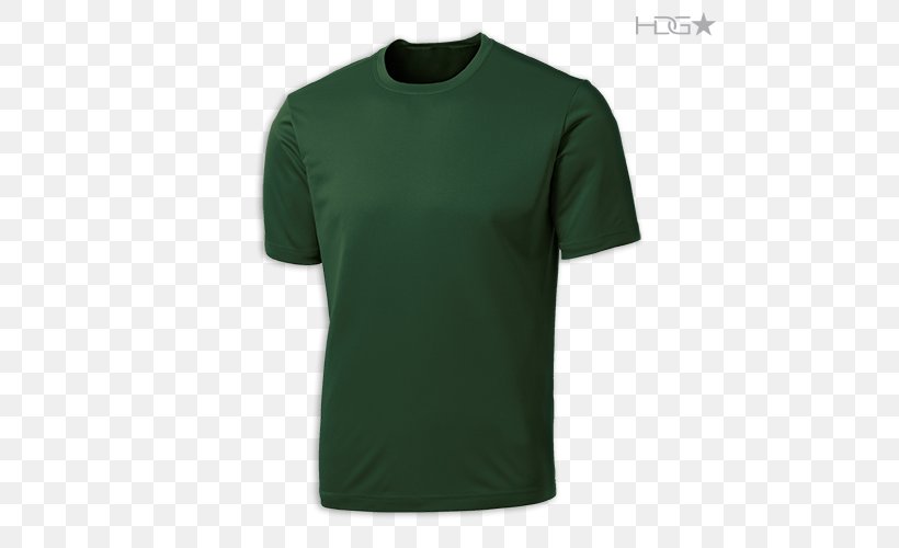 T-shirt Sleeve Green, PNG, 500x500px, Tshirt, Active Shirt, Green, Jersey, Neck Download Free