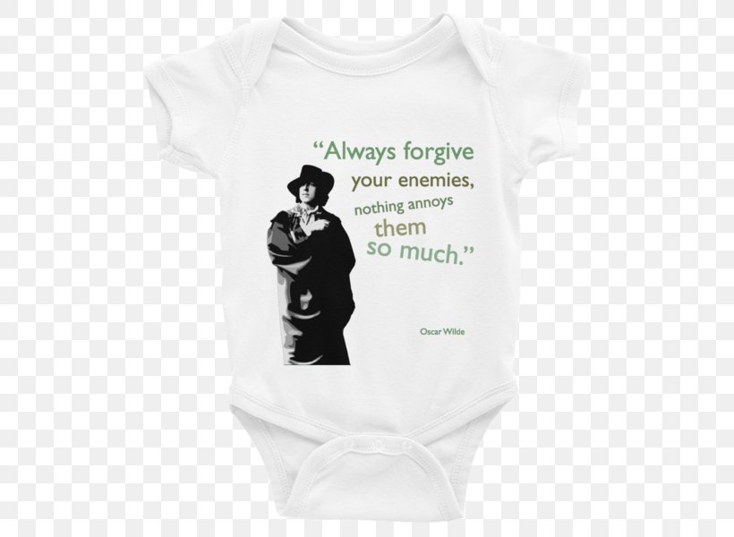 The Poems Of Oscar Wilde Baby & Toddler One-Pieces Always Forgive Your Enemies, PNG, 600x600px, Baby Toddler Onepieces, Baby Products, Baby Toddler Clothing, Bodysuit, Book Download Free
