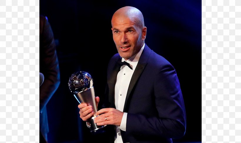 Zinedine Zidane Real Madrid C.F. The Best FIFA Football Awards 2017 The Best FIFA Football Awards 2016 Coach, PNG, 918x543px, Zinedine Zidane, Association Football Manager, Award, Best Fifa Football Awards, Best Fifa Football Awards 2016 Download Free