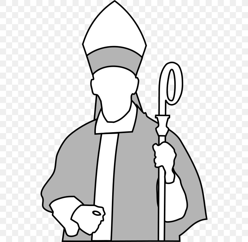 Bishop Ordination Clergy Clip Art, PNG, 552x800px, Bishop, Area, Artwork, Black And White, Catholic Church Download Free