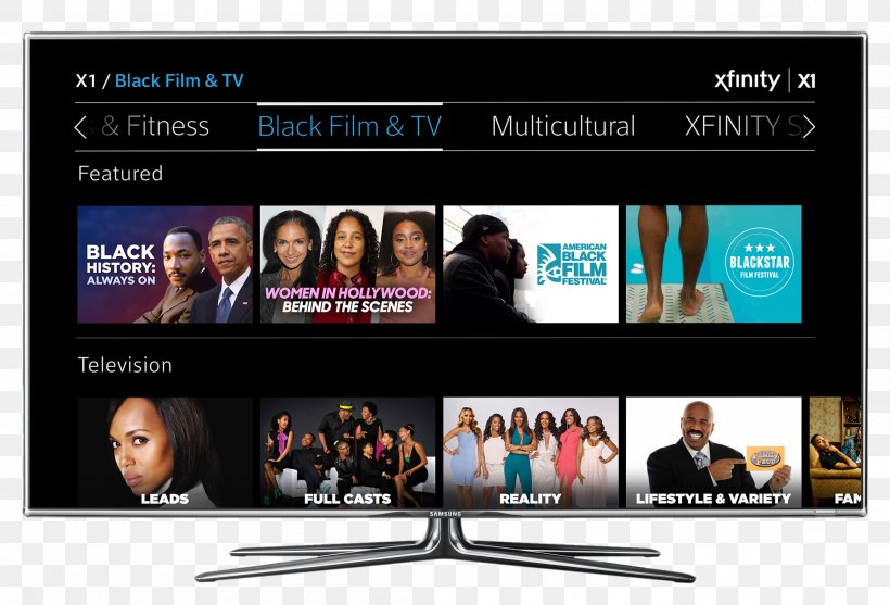 Comcast Xfinity Television Business Media, PNG, 2102x1430px, Comcast, Business, Computer Monitor, Computer Monitors, Display Advertising Download Free