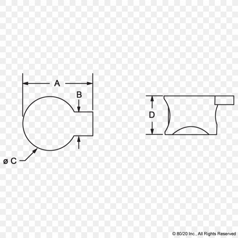 80/20 T-nut Counterbore Fastener, PNG, 1100x1100px, 8020, Area, Augers, Auto Part, Black And White Download Free