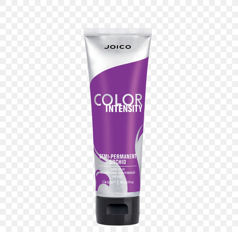 Joico Color Intensity Semi-Permanent Hair Color 4 Oz Cream Orchid Lotion Purple, PNG, 460x800px, Cream, Color, Hair, Hair Coloring, Human Hair Color Download Free
