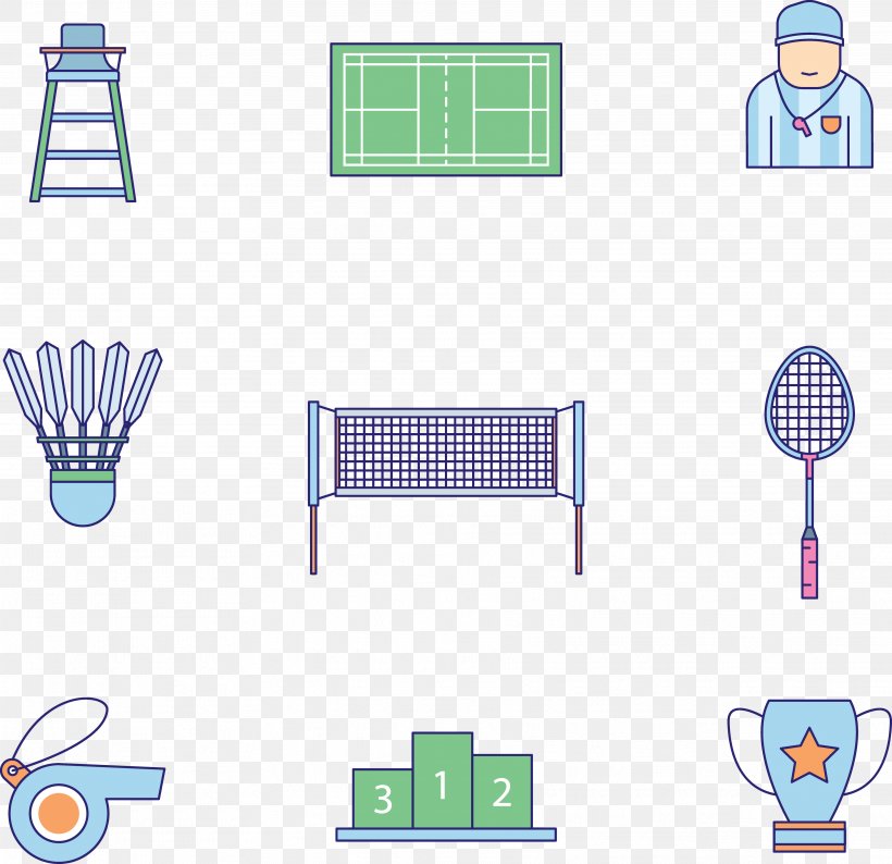 Badmintonracket Net, PNG, 3637x3525px, Badminton, Area, Badmintonracket, Ball, Blue Download Free