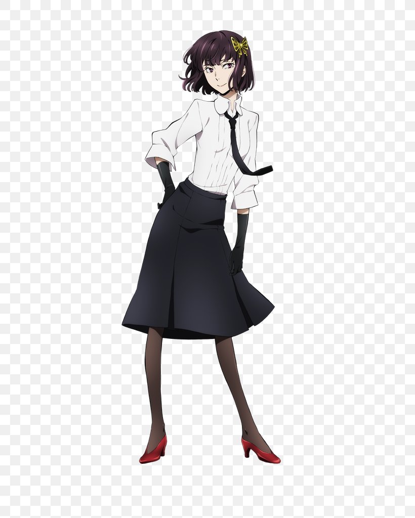Bungo Stray Dogs Cosplay Costume Writer, PNG, 596x1024px, Watercolor, Cartoon, Flower, Frame, Heart Download Free