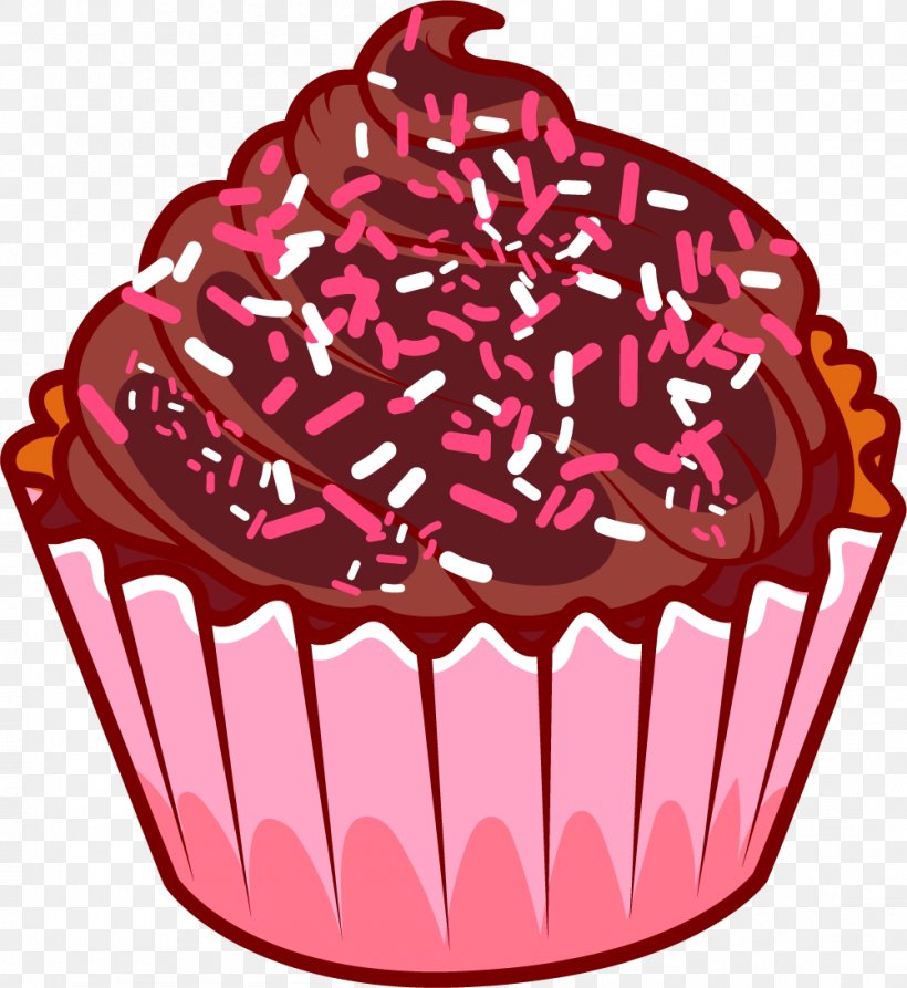 Pink Birthday Cake, PNG, 1001x1091px, Cupcake, American Muffins, Bake Sale, Baked Goods, Baking Download Free
