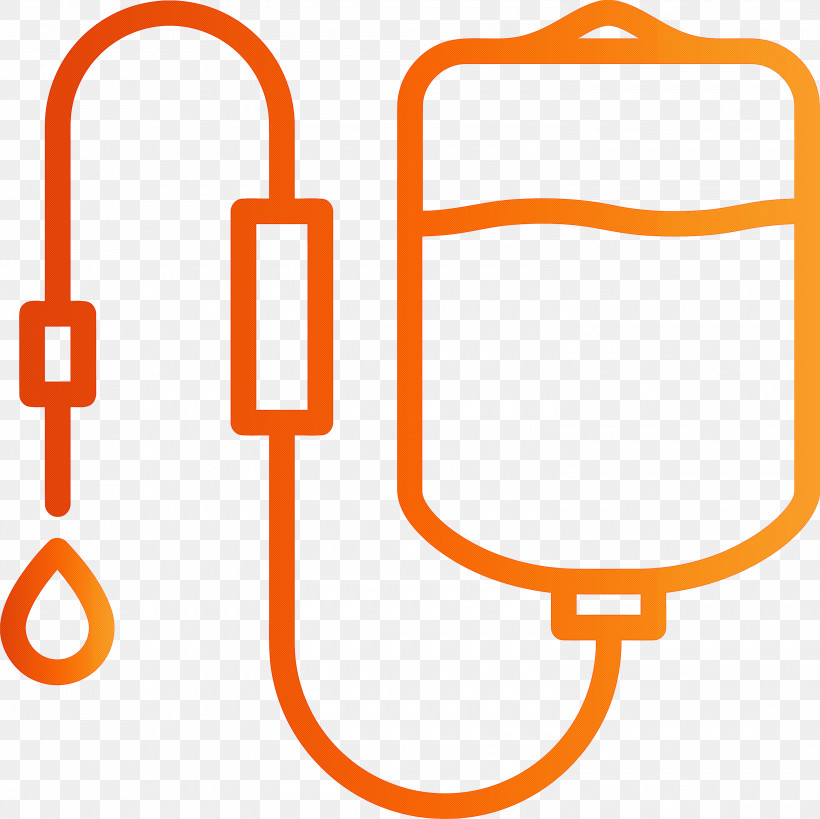 Dropper Infusion Drip Transfusion, PNG, 3000x2997px, Dropper, Infusion Drip, Line, Medical, Orange Download Free