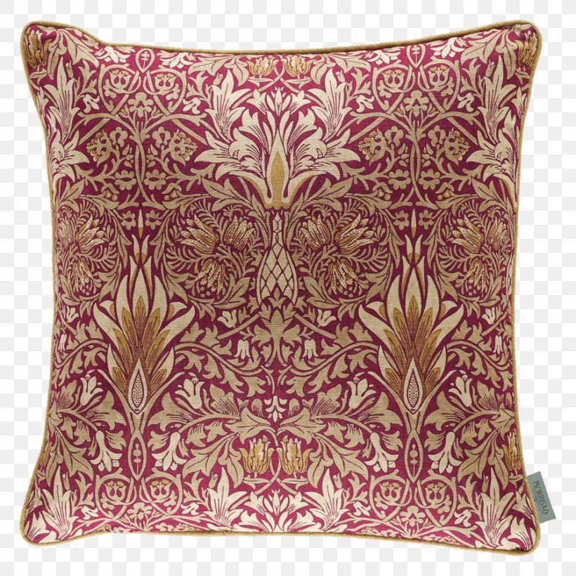 Strawberry Thief Cushion Morris & Co. Interior Design Services Textile, PNG, 900x900px, Strawberry Thief, Art, Artist, Cushion, Interior Design Services Download Free