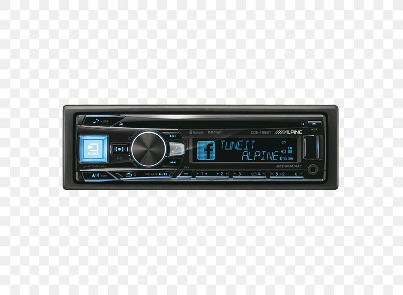 Vehicle Audio Radio Receiver Alpine Electronics Compact Disc ISO 7736, PNG, 600x600px, Vehicle Audio, Alpine Electronics, Audio Receiver, Automotive Head Unit, Bluetooth Download Free