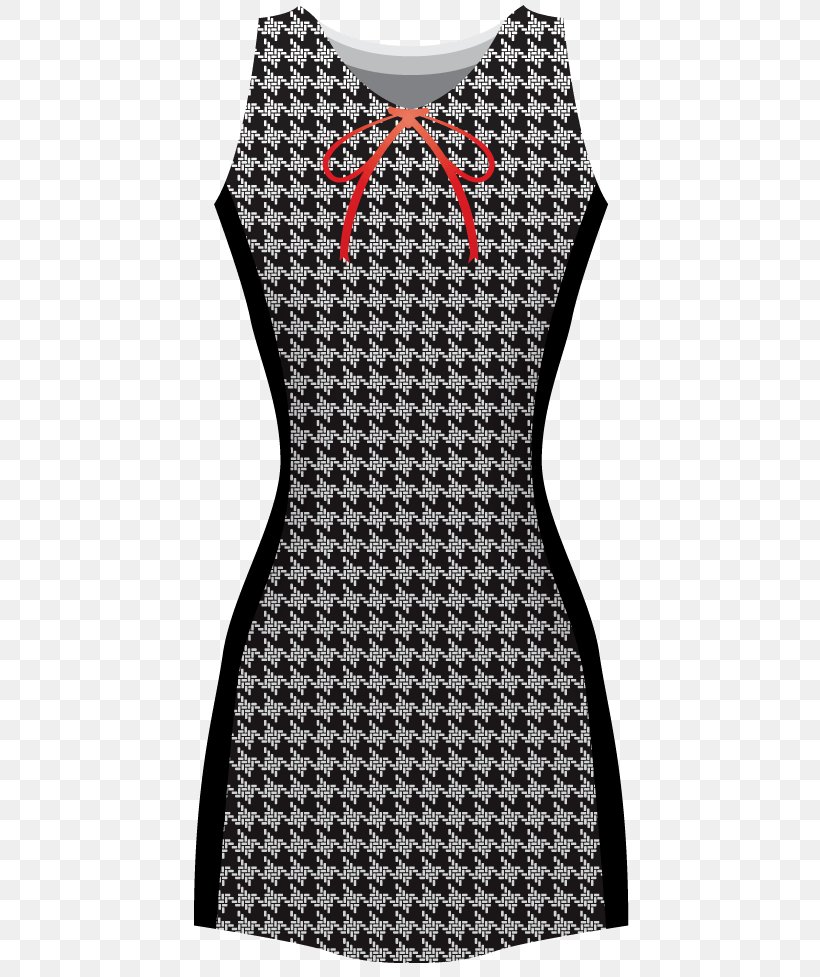 Dress T-shirt Clothing Houndstooth, PNG, 450x977px, Dress, Active Tank, Black, Clothing, Cotton Download Free