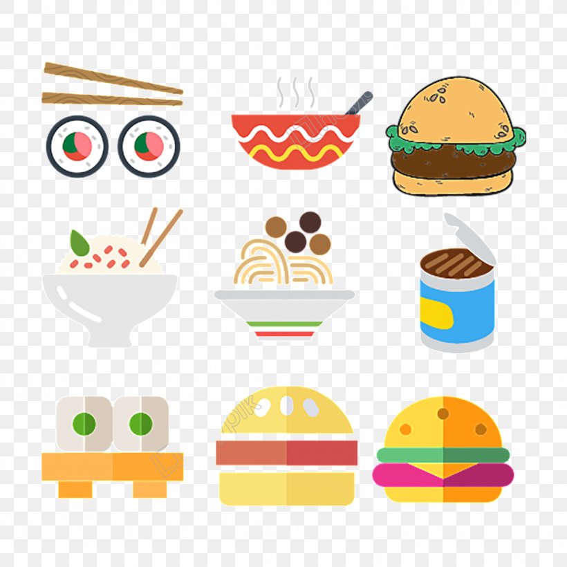 Sushi Image Food Vector Graphics, PNG, 1024x1024px, Sushi, Area, Eating, Fast Food, Fast Food M Download Free