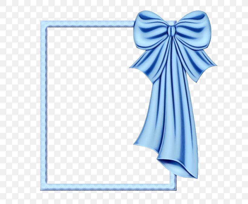 Blue Background Ribbon, PNG, 661x676px, Watercolor, Aqua, Blue, Meter, Paint Download Free