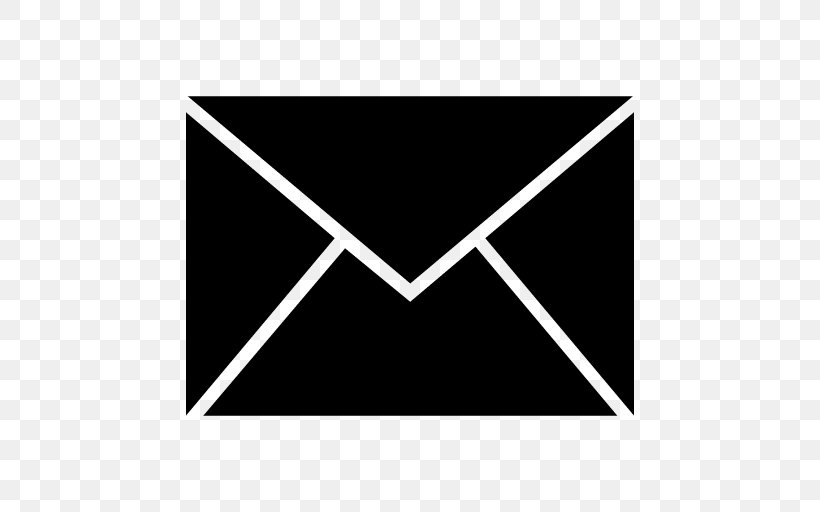 Mail Paper Envelope Icon Design, PNG, 512x512px, Mail, Black, Black And White, Email, Envelope Download Free