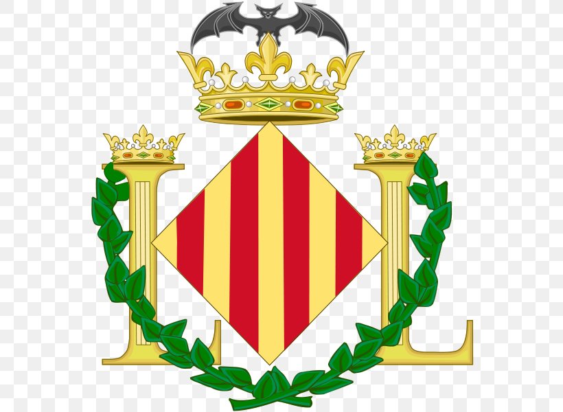 Kingdom Of Valencia Coat Of Arms Of The Crown Of Aragon, PNG, 562x600px, Valencia, Aragon, Artwork, Bat, Blason De Valence Download Free