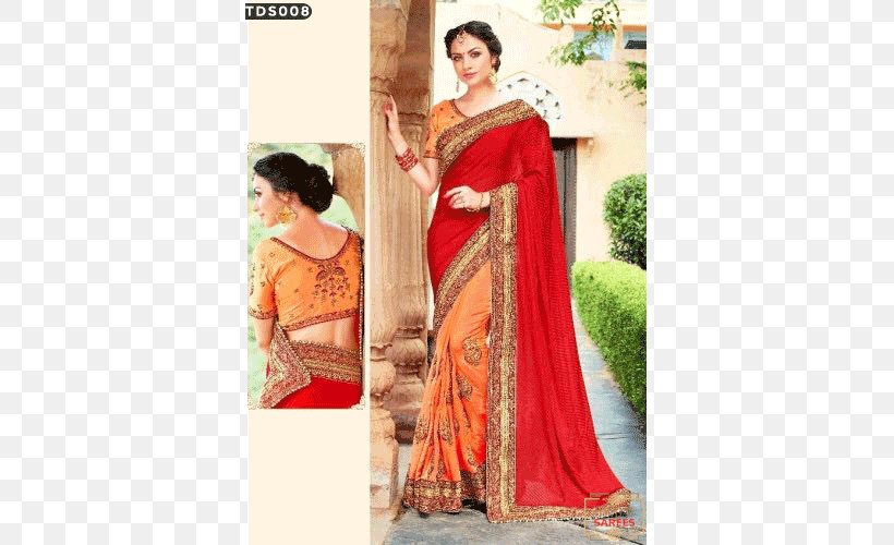 Zari Wedding Sari Banarasi Sari Red, PNG, 500x500px, Zari, Art Silk, Banarasi Sari, Blouse, Dress Download Free