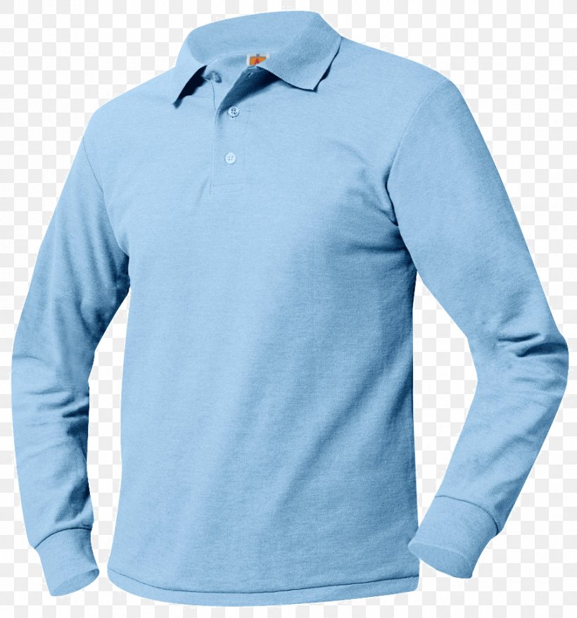 Long-sleeved T-shirt Long-sleeved T-shirt Polo Shirt, PNG, 904x968px, Sleeve, Active Shirt, Blue, Button, Clothing Download Free