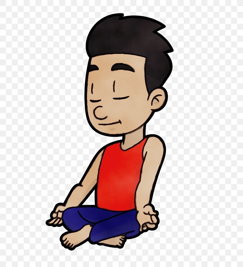 Meditation Cartoon Video Animation Mind, PNG, 783x899px, Watercolor, Animation, Arm, Buddhism, Cartoon Download Free