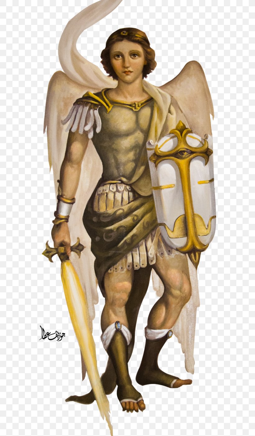 Michael Archangel God, PNG, 570x1402px, Michael, Angel, Archangel, Arm, Armour Download Free