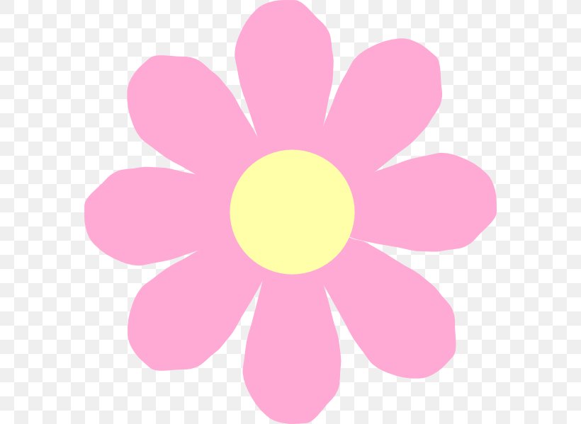 Pink Flowers Clip Art, PNG, 582x599px, Flower, Blog, Common Daisy, Drawing, Floral Design Download Free
