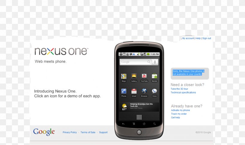 Nexus One HTC Desire X Android Google T-Mobile, PNG, 1280x760px, Nexus One, Android, Brand, Cellular Network, Communication Download Free