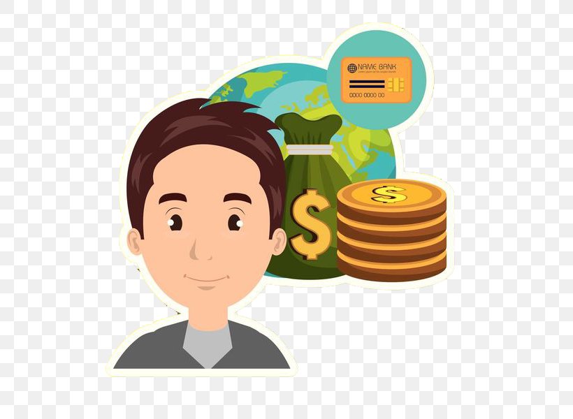 Coin Money Photography Illustration, PNG, 600x600px, Coin, Boy, Business, Businessperson, Cartoon Download Free
