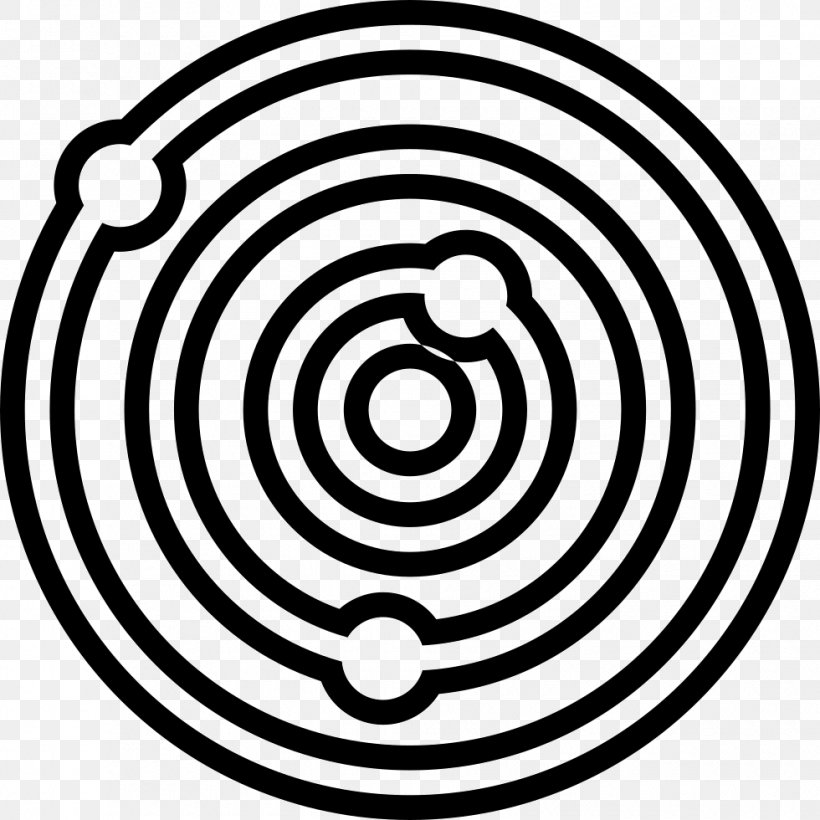Concentric Objects Symbol Point Disk, PNG, 980x980px, Concentric Objects, Area, Black And White, Chart, Disk Download Free