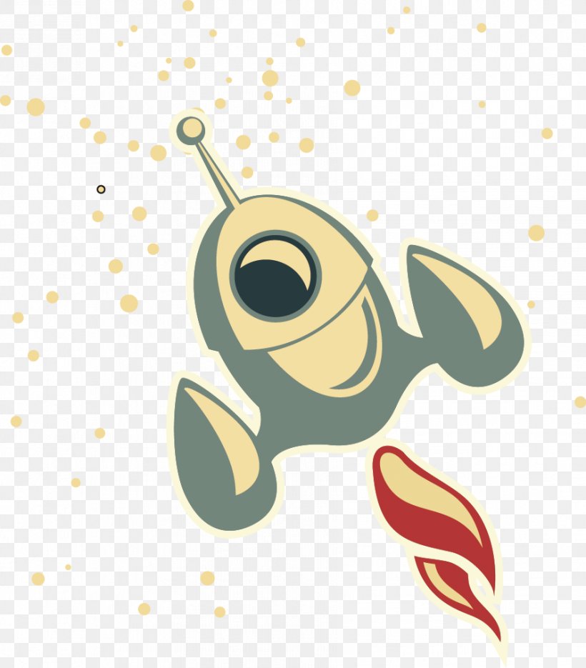 Outer Space Rocket Flat Design, PNG, 891x1017px, Outer Space, Aerospace, Fictional Character, Flat Design, Insect Download Free