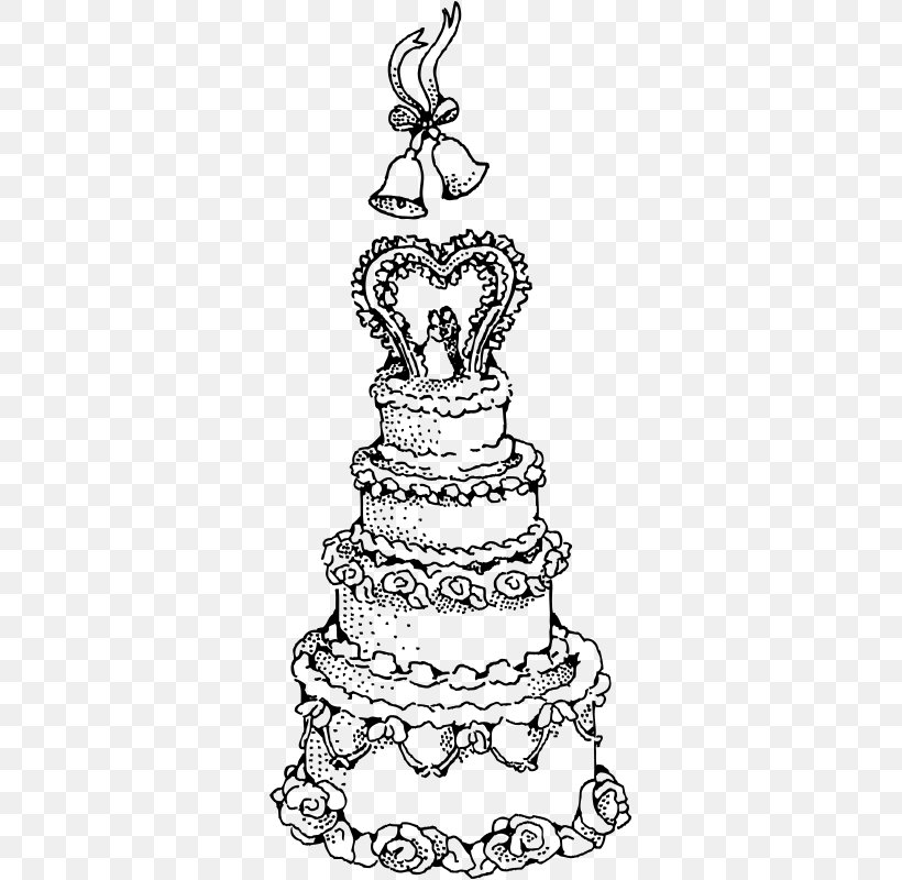 Wedding Cake Frosting & Icing Birthday Cake Drawing, PNG, 329x800px, Wedding Cake, Art, Artwork, Birthday Cake, Black Download Free