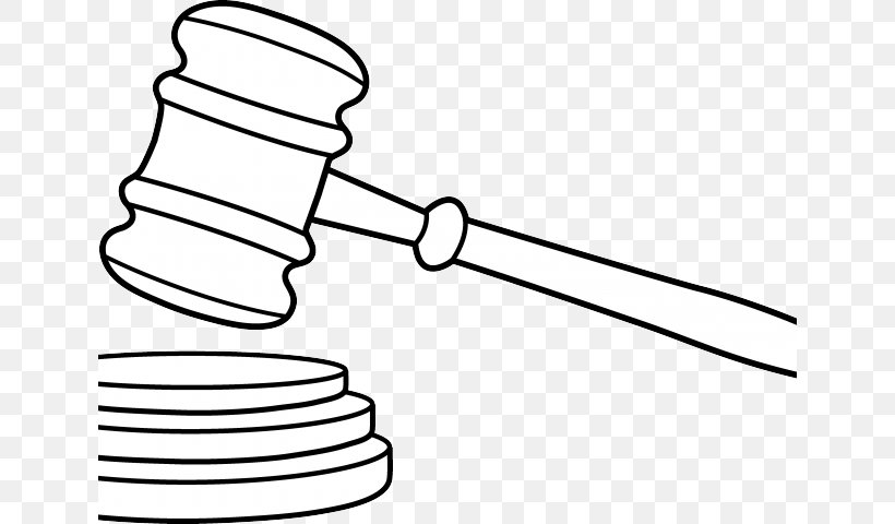 Clip Art Gavel Judge Drawing, PNG, 640x480px, Gavel, Area, Arm, Black And White, Court Download Free